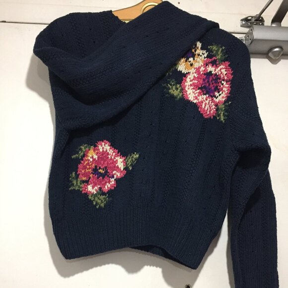 VINTAGE LIZ CLAIBORNE COLLECTION KNITTED BY HAND SWEATERS SIZE M - Picture 5 of 10